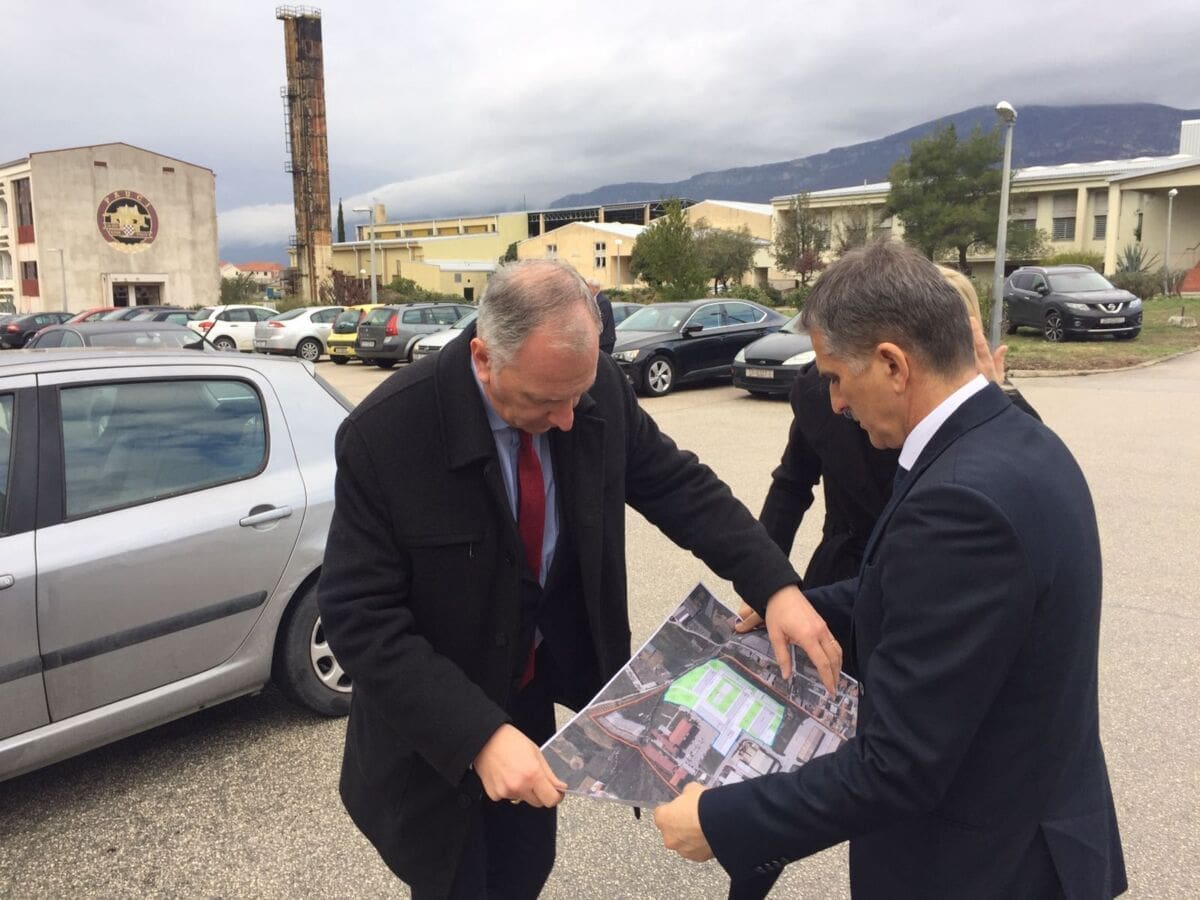 Ministar Marić s Krstulovićem Oparom na Dračevcu: Na području bivše vojarne niču splitska gospodarska zona i budući prostori Prometa