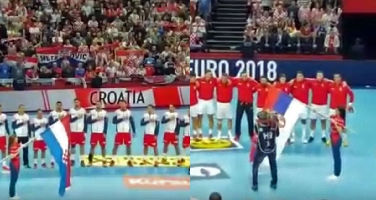 Veličanstvena izvedba hrvatske himne od strane klape i sramotno zviždanje na suparničku himnu