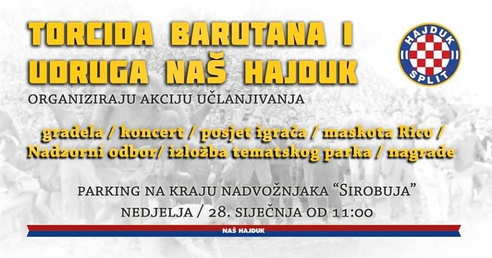 ZA SVA VRIMENA! Barutana u nedjelju sprema spektakl, dolaze igrači i Nadzorni odbor
