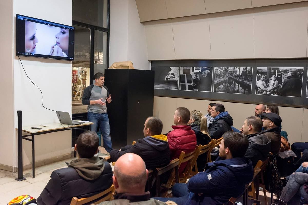 Fotoklub Split: Trogiranin Antonio Miše, član Crometeo tima, gost 16. photo talka