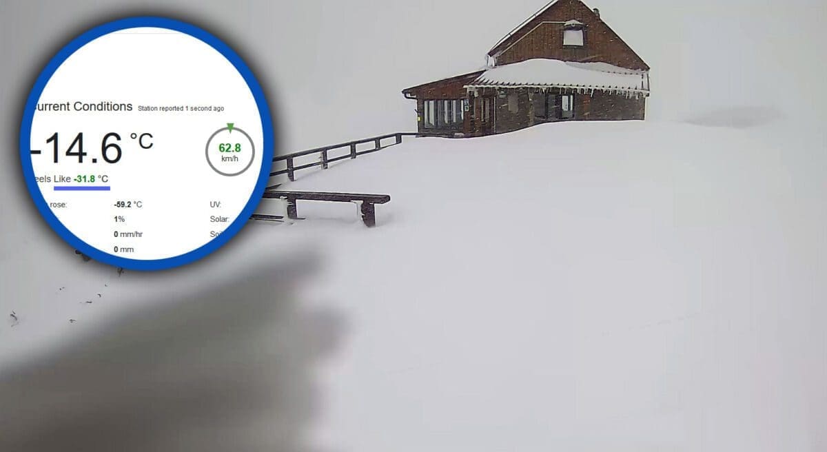 Mislite da je hladno u Splitu? Na ovoj lokaciji u Dalmaciji osjet hladnoće je -32°C!