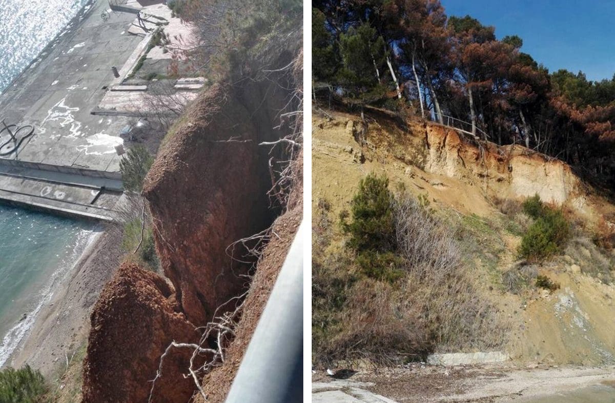 "Građani na plaži Duilovo moraju brinuti za vlastitu sigurnost zbog prijetećih gromada s litice"