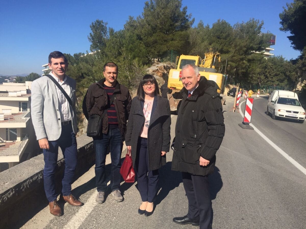 Krstulović Opara u Podstrani: Predstavljen mu projekt sustava odvodnje i pročišćavanja Aglomeracije Split