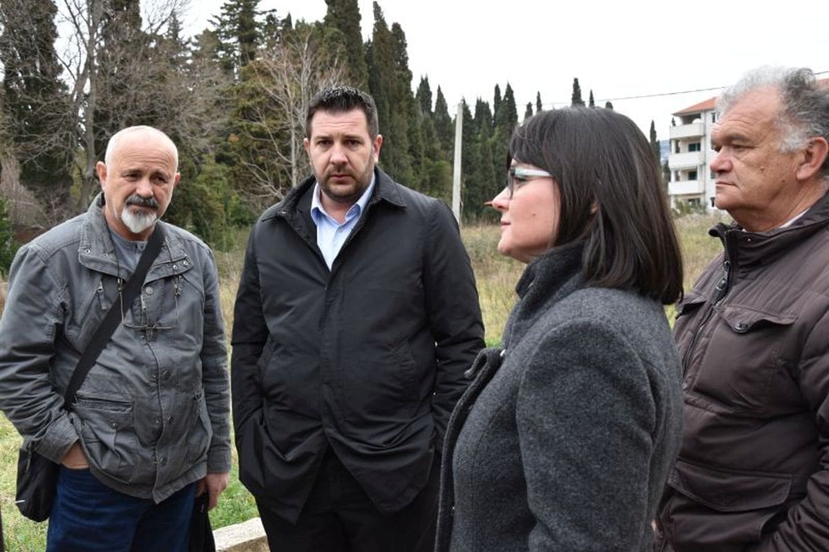 Gradonačelnik Kaštela obišao radove na izgradnji kanalizacijske mreže