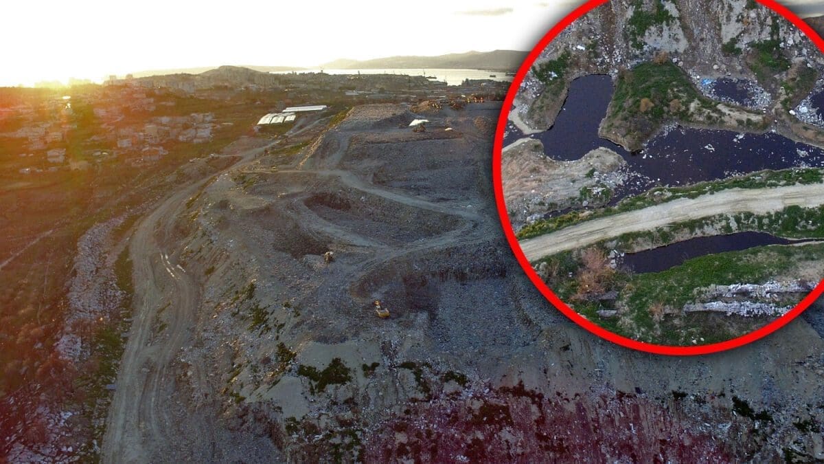 ZRAČNA SNIMKA Pogledajte kako izgledaju intenzivni radovi na Karepovcu, ali i procjedne vode u njegovom podnožju