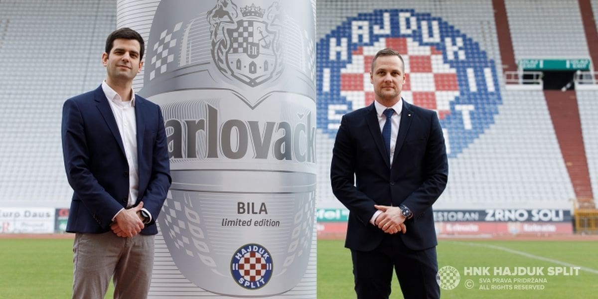 Predstavljena Karlovačko BILA – poklon Hajduku za 107. rođendan