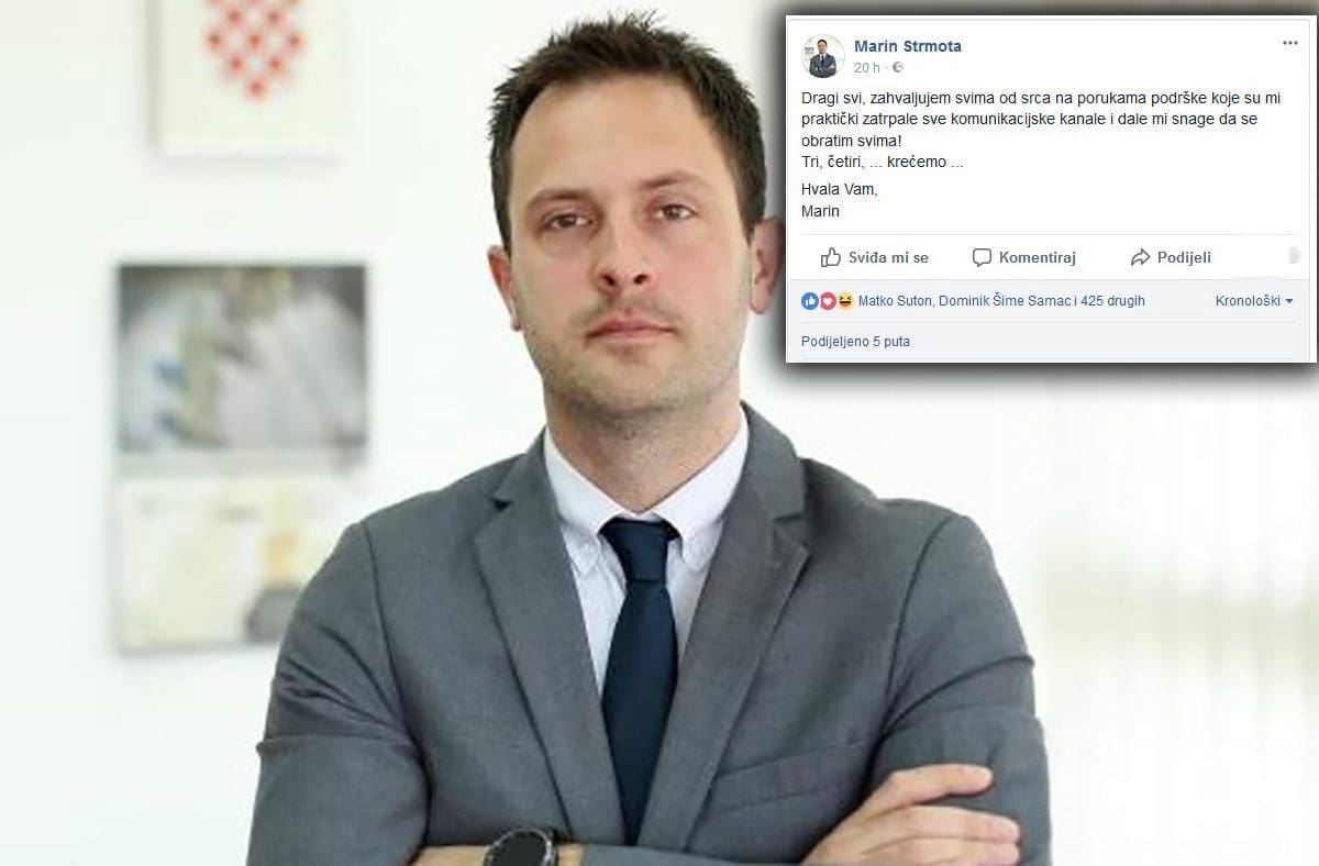 Marin Strmota pokrenuo Fejs stranicu "Hrvatska izumire" i obratio se javnosti