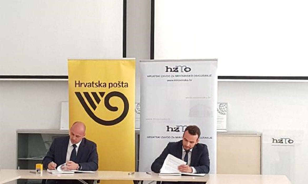 Hrvatski zavod za mirovinsko osiguranje i Hrvatska pošta – građanima na usluzi
