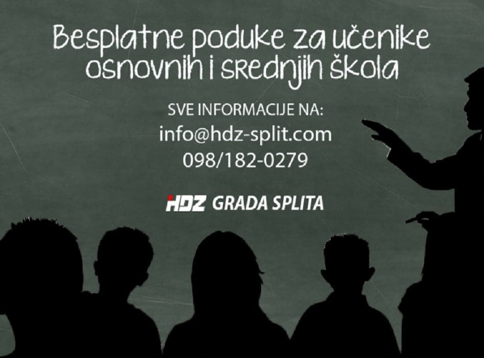 Besplatne poduke za učenike osnovnih i srednjih škola