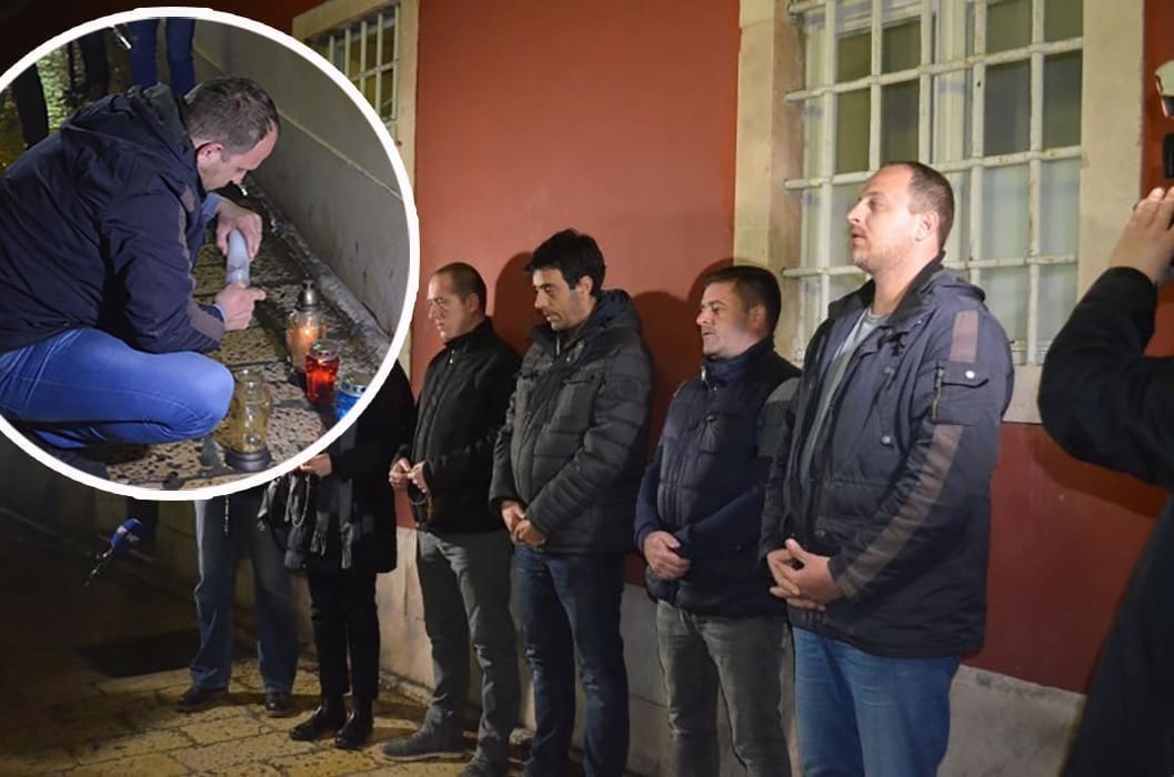 Akcija Mladih bdije ispred HDZ-a zbog Gaženice