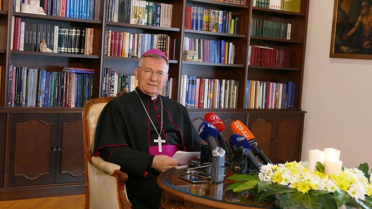 Splitsko-makarski nadbiskup Marin Barišić: "Isus Krist najveća je zaštita od nasilja"