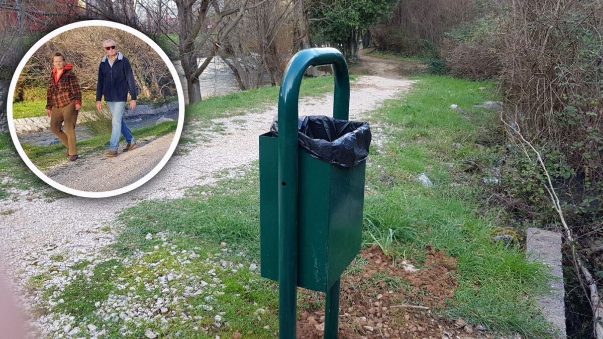 BRZI I EFIKASNI Parkovi i nasadi nakon poziva naše redakcije postavili desetke kanti za smeće na šetnicu uz rijeku Žrnovnicu
