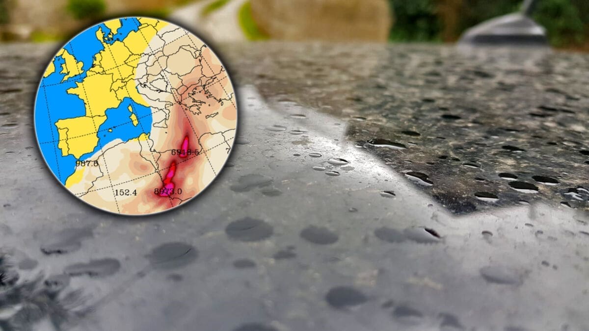 POGLEDAJTE ANIMACIJU Prirodni fenomen "pustinjske" kiše u Dalmaciji već drugi put ovog mjeseca