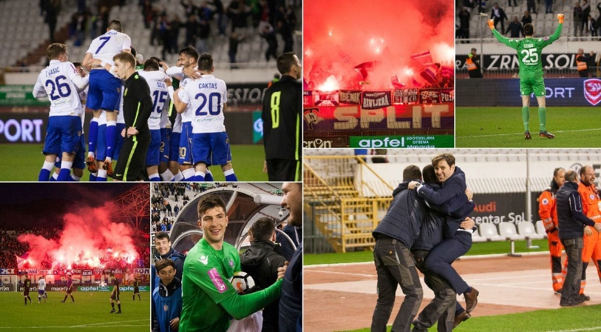 Pogledajte fotogaleriju Hajdukove pobjede u posljednjim sekundama protiv Istre