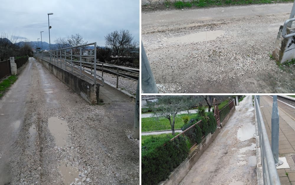 Odgovor Grada Kaštela zabrinutom građaninu: "Ulica uz prugu u Kaštel Kambelovcu nalazi se u planu asfaltiranja"