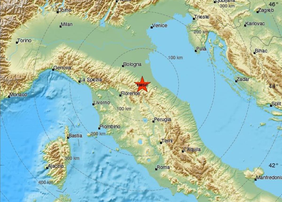 Jak potres u Italiji, osjetio se i na Jadranu