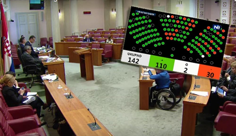 Hrvatski sabor ratificirao Istanbulsku konvenciju, sabornicom se prolomio pljesak