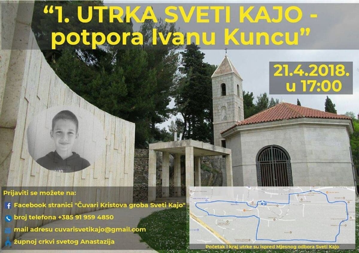 Humanitarna utrka kroz Salonu za potporu malom sportašu velika srca Ivanu Kuncu