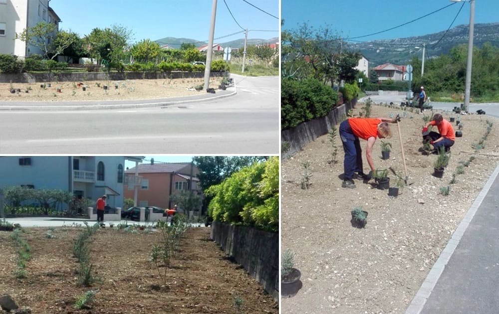 PROLJETNI MAKEOVER Nastavlja se oplemenjivanje javnih površina u Kaštelima