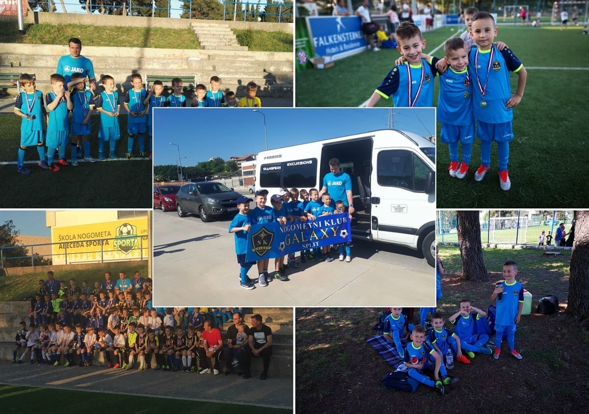 Uspjeh Nogometnog kluba Galaxy Split na turniru Abeceda cup u Zadru