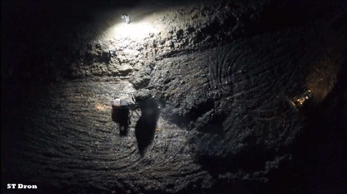 Pogledajte noćni video sanacije Karepovca