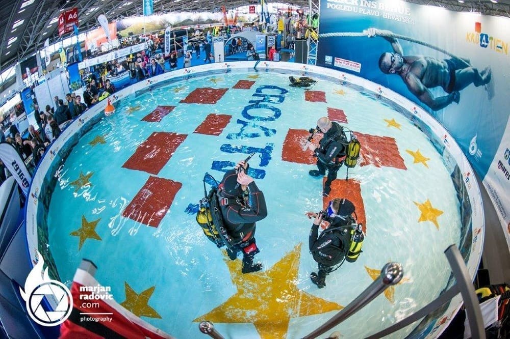 Velika ronilačka atrakcija na splitskoj Rivi povodom godišnjice osnutka 4. gardijske brigade