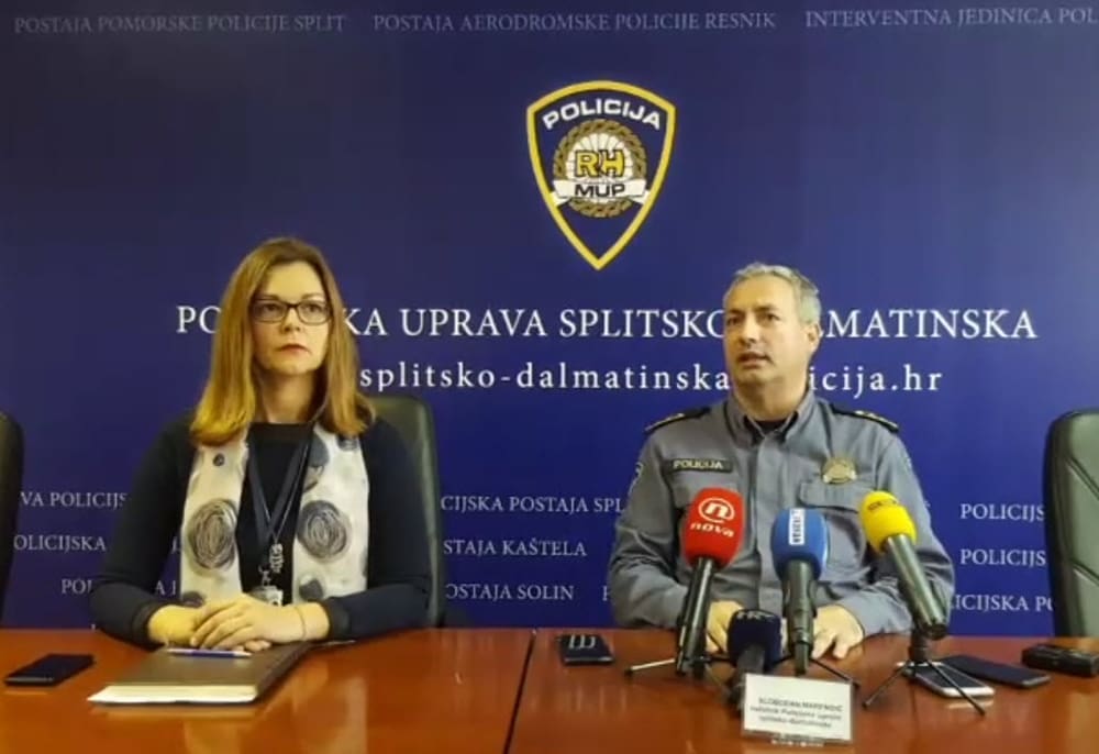 Splitska policija iznijela procjene: "Na Rivi je oko 18 sati bilo do 15 tisuća prosvjednika"