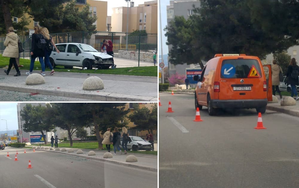 Vozačica ozlijeđena prilikom izlijetanja s kolnika na križanju Velebitske i Matice hrvatske