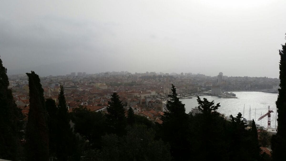 Dalmacija kao Libija: Pogledajte pustinjski ugođaj snimljen jutros s Marjana