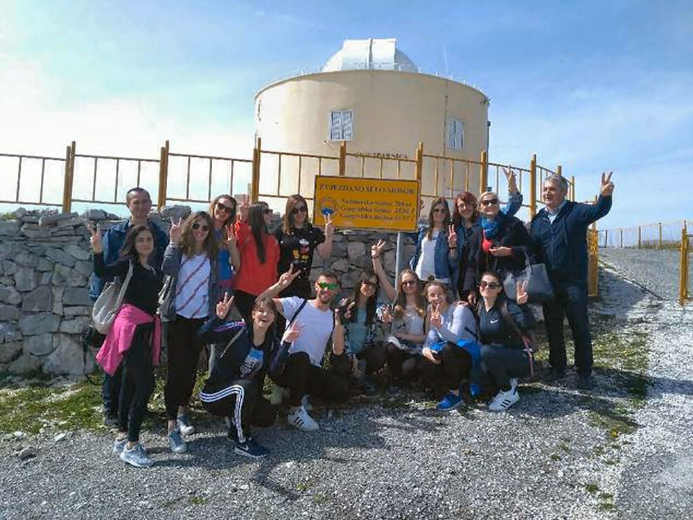 Studenti Filozofskog fakulteta na izvanučioničkoj nastavi u Zvjezdanom selu Mosor