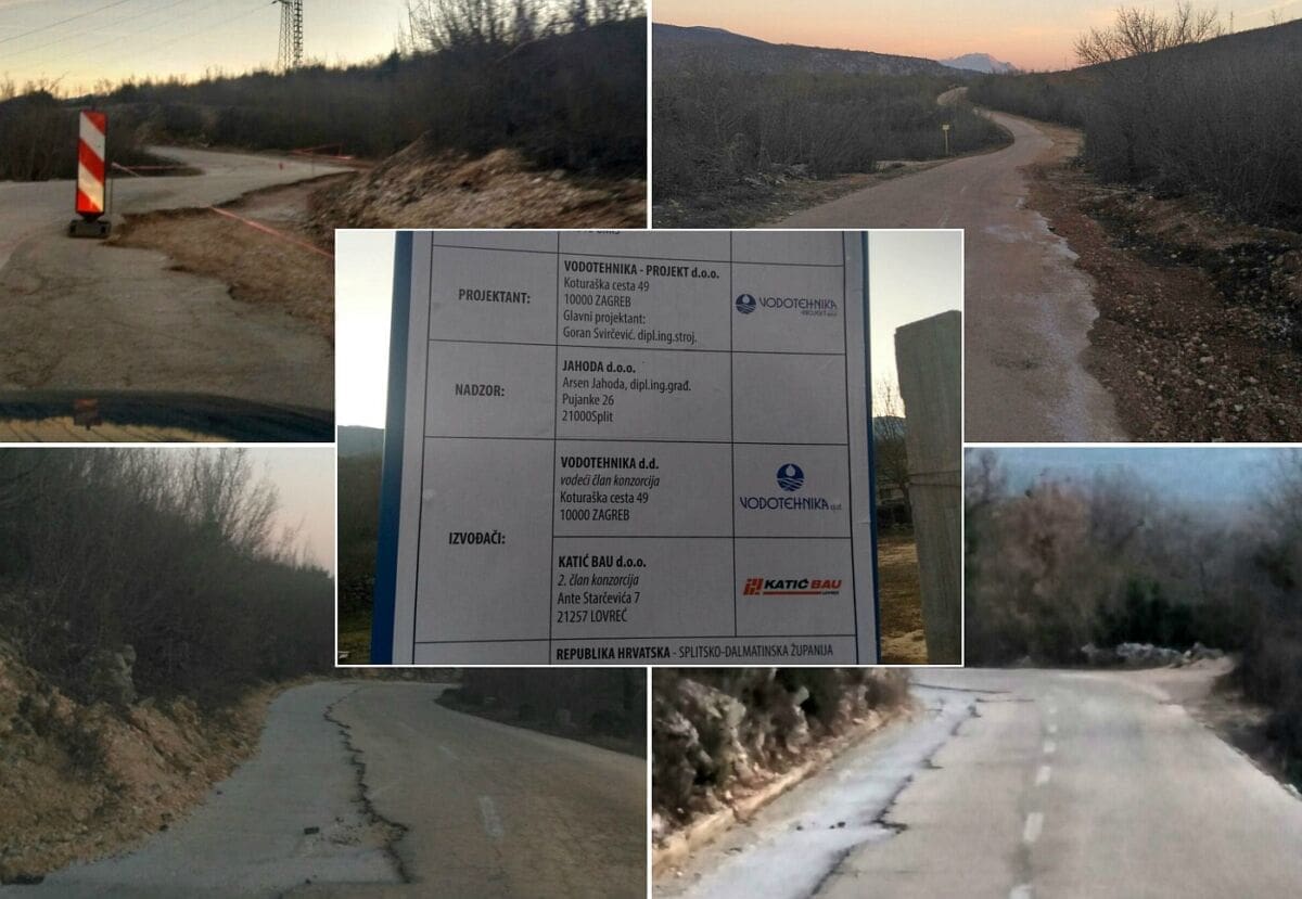 Stanovnici Trnbusa i Srijana ogorčeni: Nakon izgradnje vodovoda, cesta ostala nesanirana