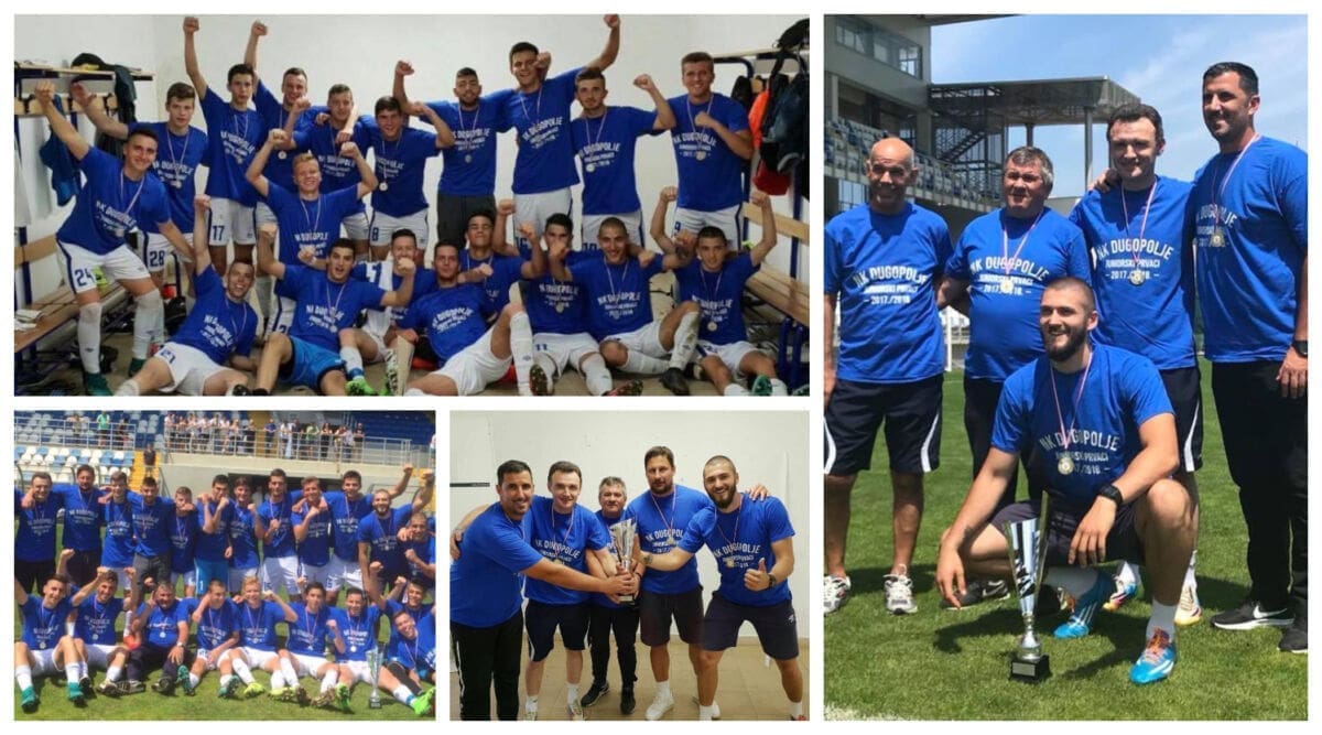 Juniori Dugopolja proslavili naslov visokom pobjedom i još impresivnijom gol razlikom