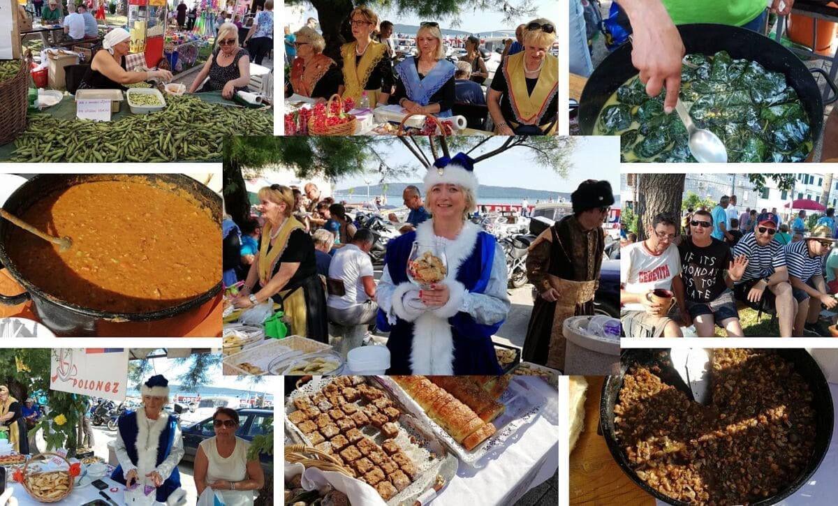 Pašticada s bobom i makarunima odnijela pobjedu na 13. Fešti o boba u Kaštel Kambelovcu