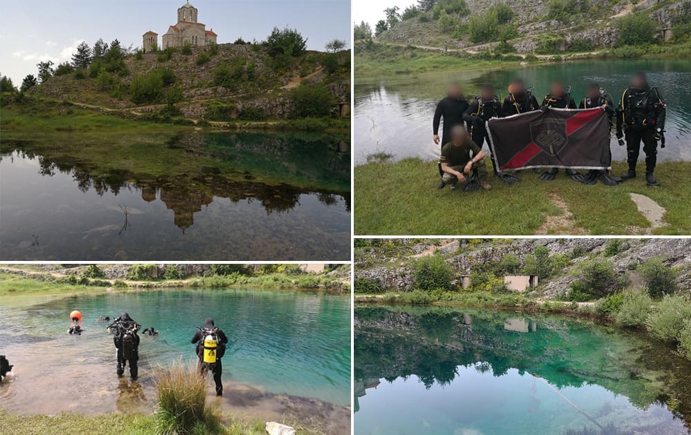 OPASAN POTHVAT Pogledajte zaron Specijalnih snaga OSRH u najveći izvor Cetine