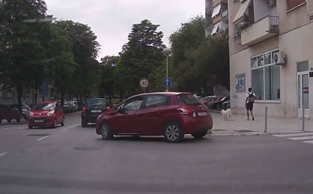 LIJENOST ILI JUŽINA? Provozao se Gundulićevom u krivom smjeru