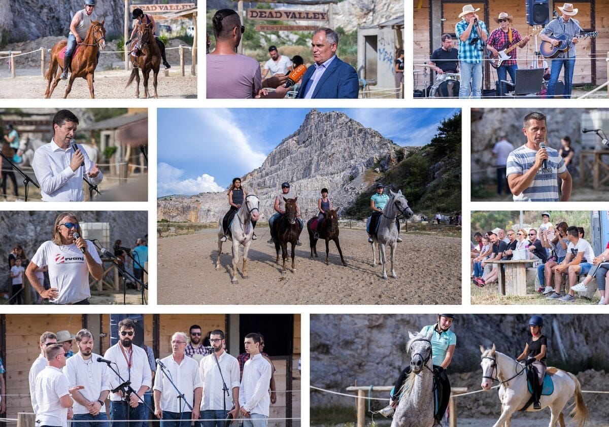 ISTOK SPLITA DOBIO NOVU ATRAKCIJU Župan otvorio nove prostore konjičkog kluba u bivšem kamenolomu