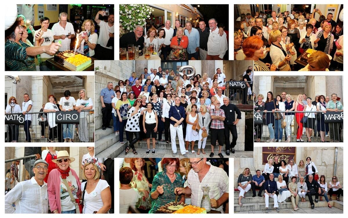 VEČER ZA PAMĆENJE Marko, Nazor, Natko i Ćiro: Pogledajte veliku fotogaleriju sinoćnjeg okupljanja povodom 40. obljetnice mature