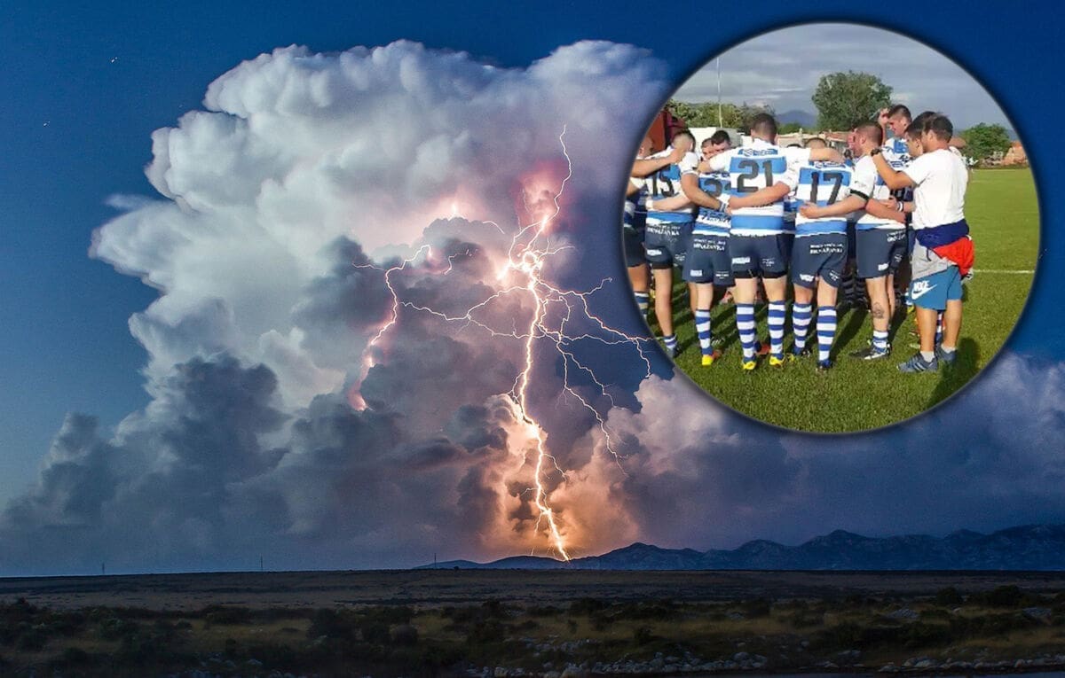 MUNJA UDARILA U IGRALIŠTE U SINJU Svi igrači popadali: "Začula se nevjerojatna eksplozija"