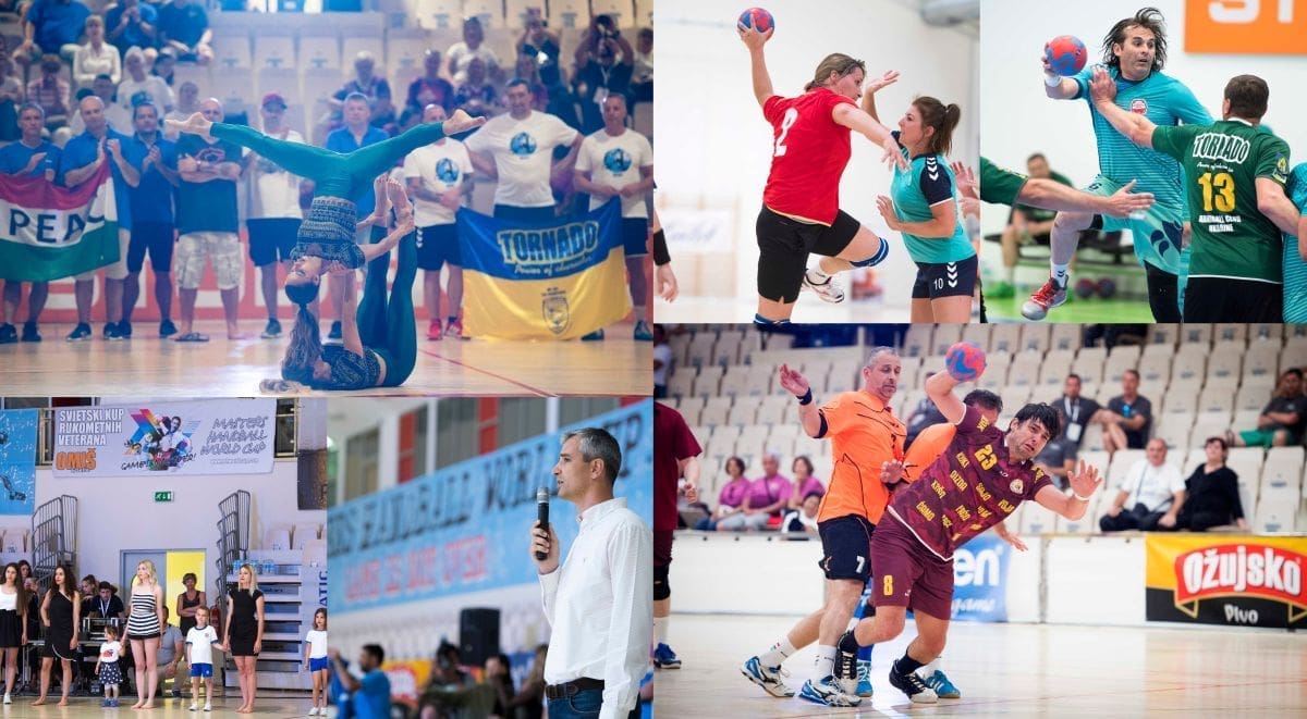 Omiš centar veteranskog rukometa: Otvoren ''Svjetski Ožujsko kup rukometnih veterana''