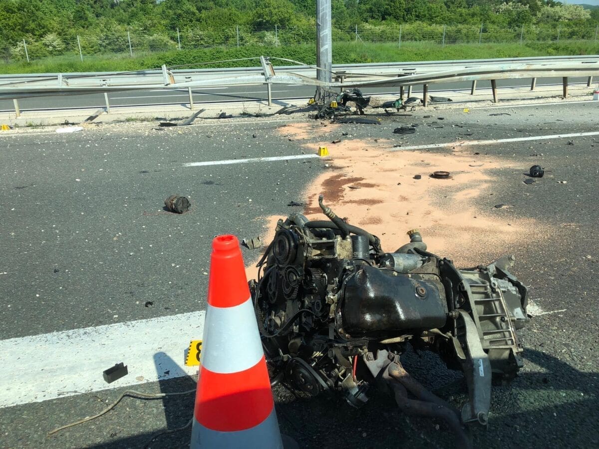 Sudar na autocesti: Dvije osobe teško ozlijeđene, prema Dalmaciji se vozi usporeno
