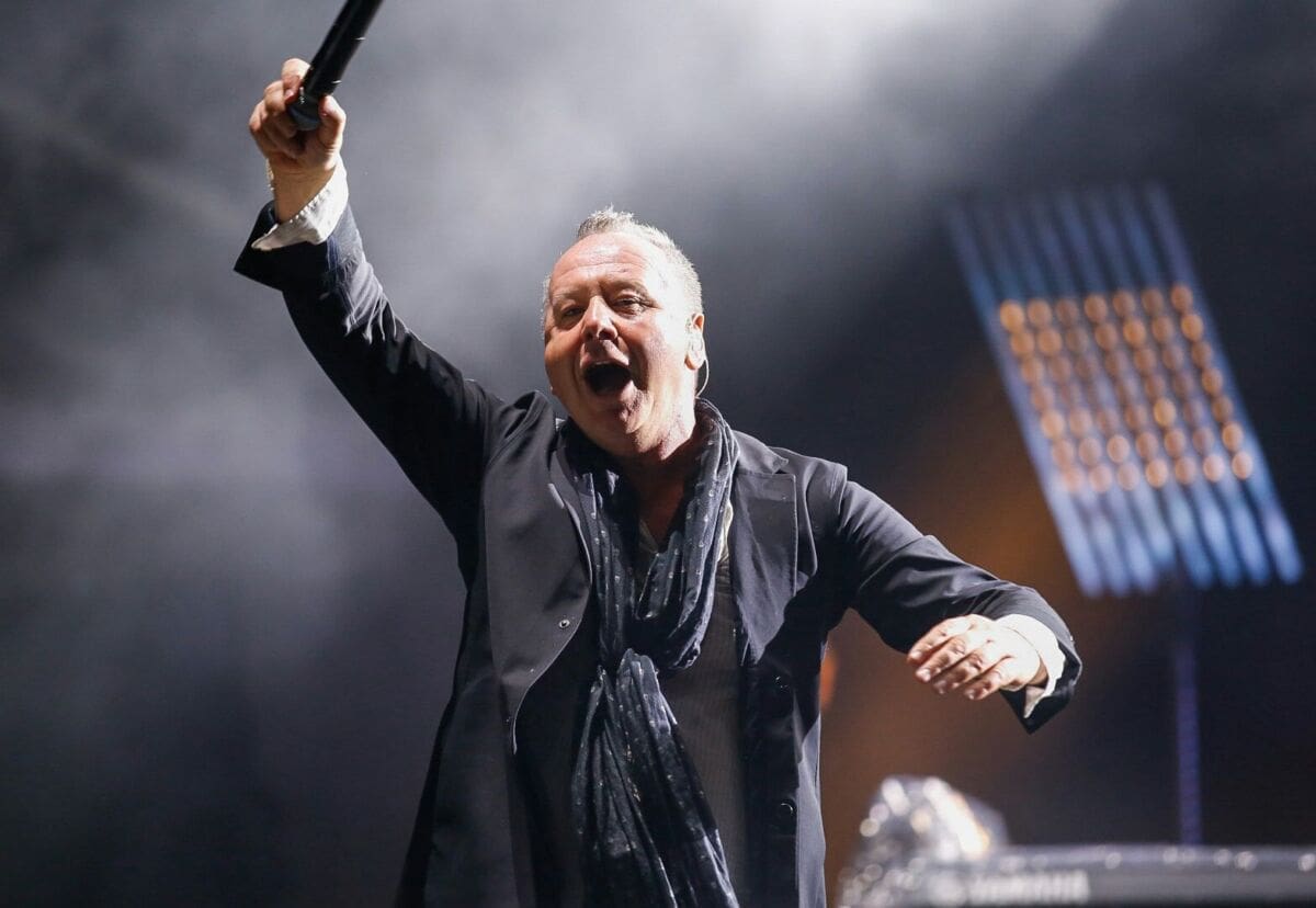 SIMPLE MINDS NA ŽNJANU Jim Kerr Splićanima: "Mi u Škotskoj znamo što je prava kiša, ovo to nije"
