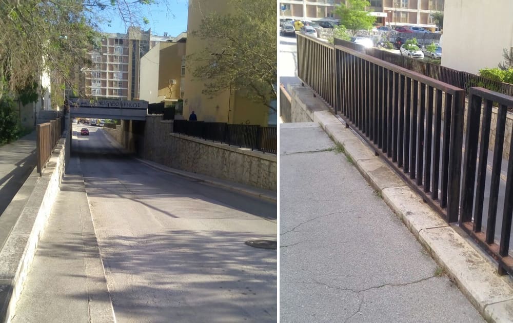 SDP Split prozvao nadležne: "Opasna ograda prijeti sigurnosti građana, nemojte čekati da se dogodi nesreća"