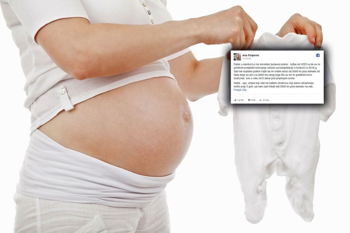 Status majke iz Splita širi se brzinom svjetlosti: "Platit ću tisuće kuna zbog greške uhljeba, želim i druge upozoriti na ovo"