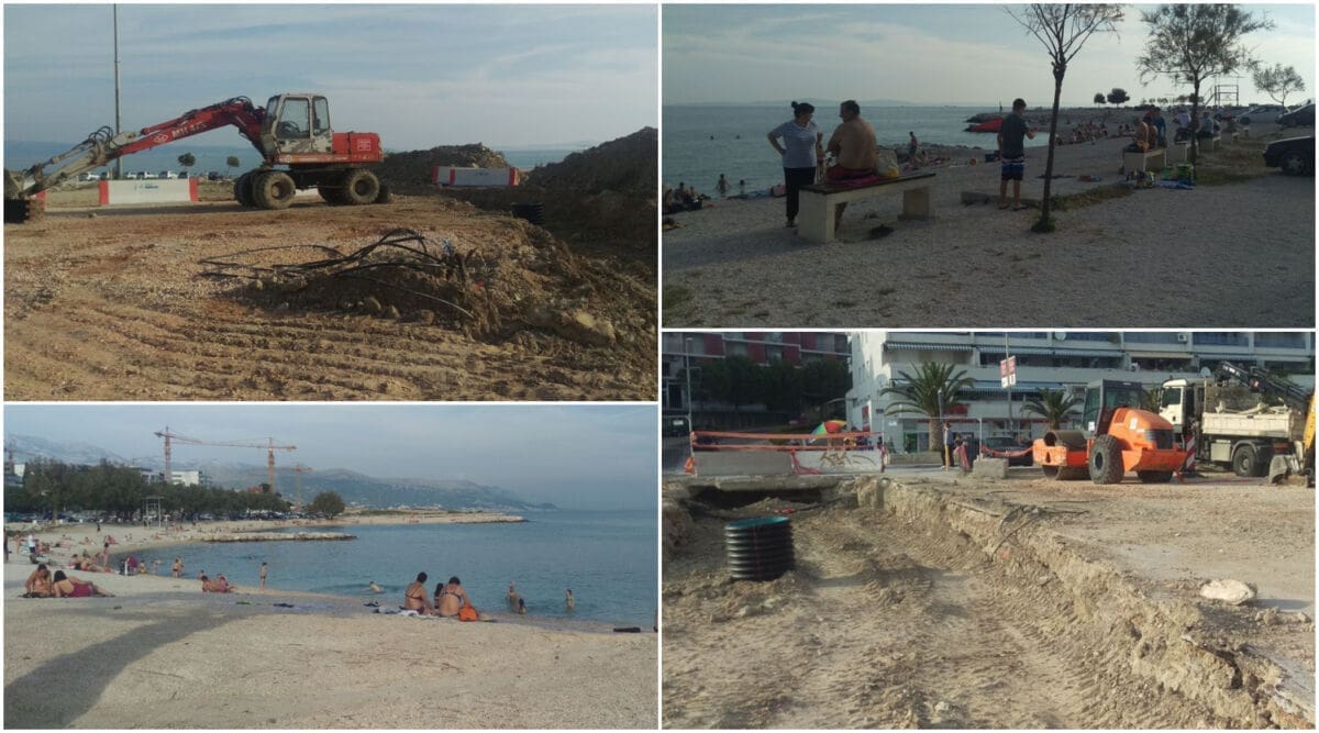 ŽNJANSKA SIMBIOZA Kopaju se kanali, ali se uživa i na plaži