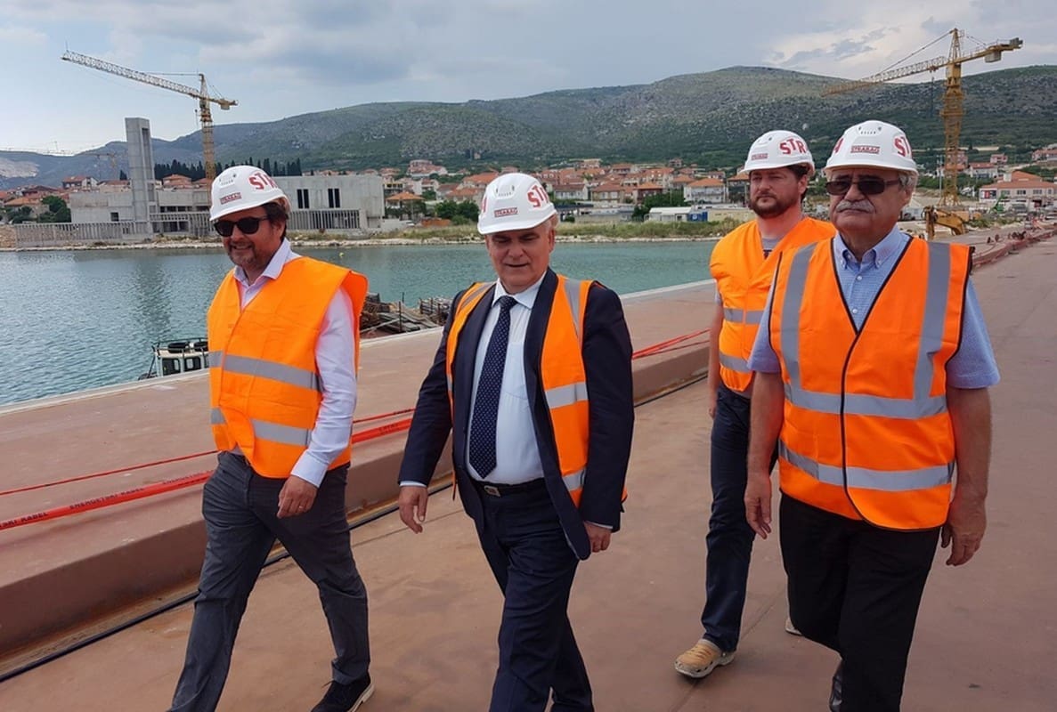 Župan Boban: Radovi na novom Čiovskom mostu mogli bi biti završeni do turističke sezone