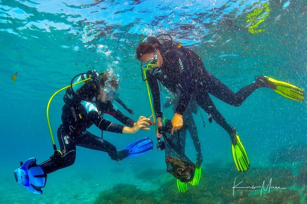 Hrvati i Slovenci čistili Piranski zaljev: "Pod morem nema granica"