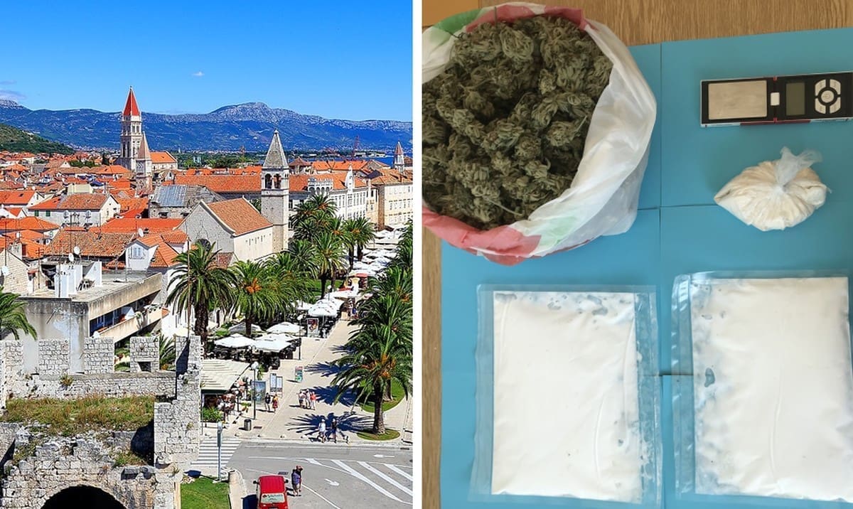 Pao 24-godišnji diler iz Trogira: U stanu mu pronašli kokain, "speed" i marihuanu