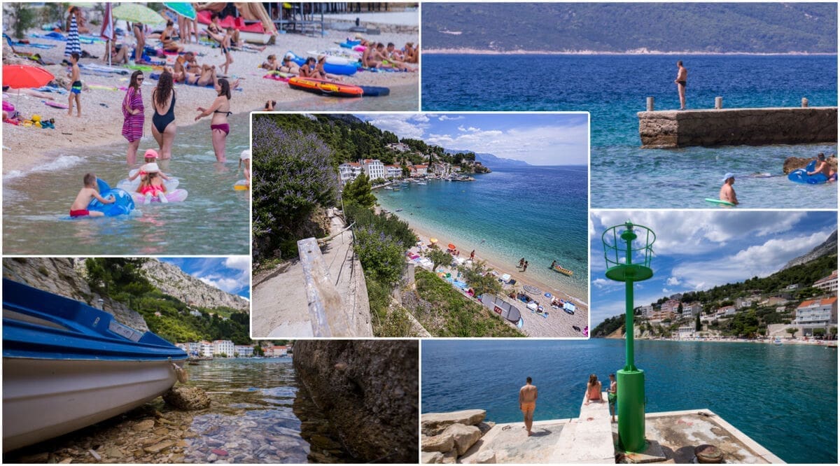 Prekrasan pejsaž podno Omiške Dinare: Mimice, mjesto apsolutne ljepote