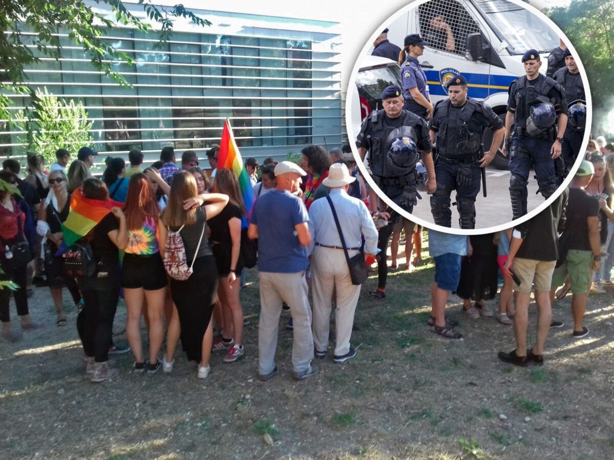 "Sudionika splitskog Pridea napala su tri muškarca u crnim majicama i brutalno ga pretukla"