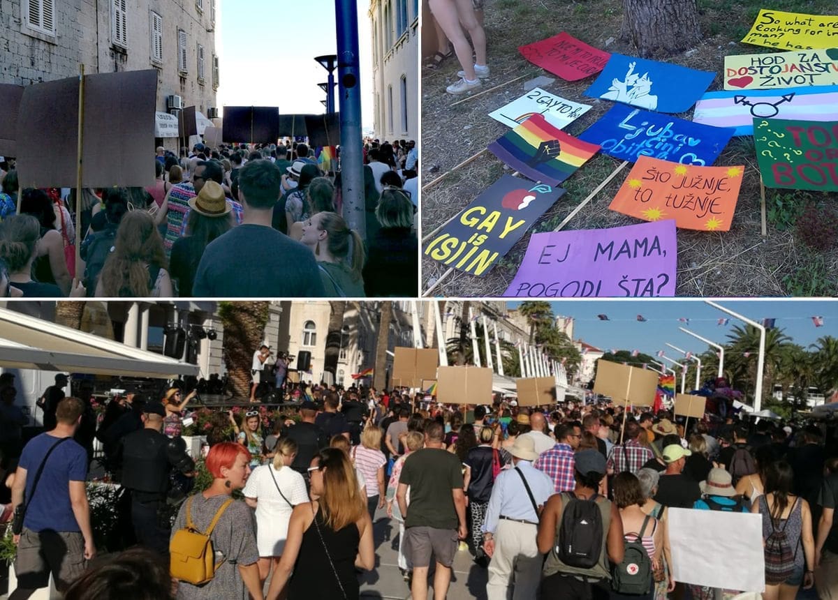 SPLIT PRIDE "U zadnje vrijeme je popularno hodati, a ljubav je vrijednost koja stoji u samom korijenu pridea"